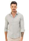 Camisa Xadrez Premium Slim Fit Yacht Master - Verde Oliva