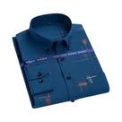 Camisa Xadrez Slim Fit Masculina Sem Necessidade De Passar a Ferro Com Detalhes Dourados Para Camisa Xadrez Slim Fit Masculina Sem Necessidade De Passar a Ferro Com Detalhes Dourados Para