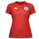 Camisa XV de Piracicaba Kappa 2026 Zurich Vermelho - Feminino Tamanho:GGCor:Vermelho