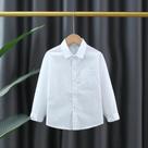 Camisas Brancas De Manga Comprida Para Bebês, Meninos E Meninas, Primavera, Outono, Roupas Macias E Camisas Brancas De Manga Comprida Para Bebês, Meninos E Meninas, Primavera, Outono, Roupas Macias E