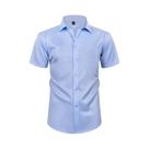 Camisas De Negócios Brancas Para Homens plus Size 5XL, Ajuste Slim, Sem Amassar, Anti-Rugas, Manga Camisas De Negócios Brancas Para Homens plus Size 5XL, Ajuste Slim, Sem Amassar, Anti-Rugas, Manga