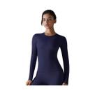 Camisas Femininas de Manga Comprida para Ioga, Fitness e Academia - Ajuste Perfeito