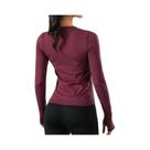 Camisas Femininas de Manga Comprida para Ioga, Fitness e Academia