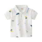 Camisas Polo De Algodão Para Meninos, Roupas Casuais Para Crianças De 0 a 7 Anos, Manga Curta