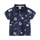 Camisas Polo De Algodão Para Meninos, Roupas Casuais Para Crianças De 0 a 7 Anos, Manga Curta
