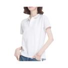 Camisas Polo Femininas Básicas De Cor Sólida Com Mangas Curtas, Tops Casuais De Verão, Laváveis Na