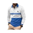 Camisas Polo Masculinas De Manga Longa Antirrugas Com Gola, Casuais, Respiráveis, Para Negócios E