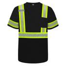 Camisas refletivas TCCFCCT Classe 3 de alta visibilidade para homens