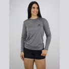 Camisas Térmica Feminina Proteção Solar Uv Bike Academia