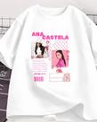 Camiseta 100% algodao unissex Ana castela