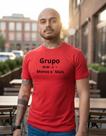 Camiseta 100% Algodao Unissex Menos eMais