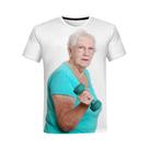 Camiseta 3D Unissex De Verão Com Estampa Divertida De Sorvete De Vovó, Casual, Solta, Tamanho Camiseta 3D Unissex De Verão Com Estampa Divertida De Sorvete De Vovó, Casual, Solta, Tamanho