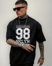 Camiseta 98 Oversized Estiloso Solto Moda Urbana Y2k Casual