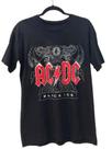 Camiseta AC/DC - Black Ice - Estampa Clássica do Rock