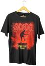 Camiseta AC/DC - Red - Estilo Rock Clássico Unissex