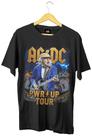 Camiseta AC/DC Unissex 100% Algodão com Estampa
