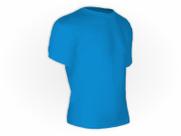 Camiseta Academia Dry Fit Colorida Azul Turquesa
