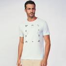 Camiseta Acostamento Square Brand Ve25 Branco Masculino