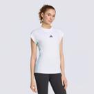 Camiseta Adidas 3 Listras SJ Feminina Branca