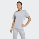 Camiseta Adidas 3S SJ T Feminina Prata