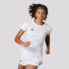 Camiseta Adidas Adizero Essentials Feminina Branca