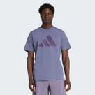 Camiseta Adidas Big Logo Essentials Roxa