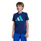 Camiseta Adidas Big Logo Infantil - Marinho - 15-16A