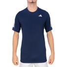 Camiseta Adidas Club Tennis Climacool Três Listras Marinho