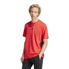 Camiseta adidas Essentials de 3 listras, camisa única masculina