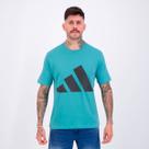 Camiseta Adidas Essentials II Logo Verde Camiseta Adidas Essentials II Logo Verde