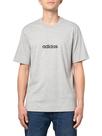 Camiseta Adidas Essentials Linear Sportswear para homens cinza XL