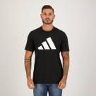 Camiseta Adidas Essentials Logo Preta