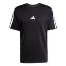 Camiseta Adidas Essentials Single Jersey Tee Masculina Preta Tamanho:2GG