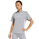 Camiseta Adidas Essentials Três Listras Cinza