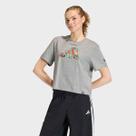 Camiseta Adidas Food Cropped Feminina Camiseta Adidas Food Cropped Feminina