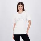 Camiseta Adidas Grafica Holliday Feminina Branca