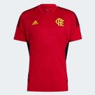 Camiseta adidas masculina flamengo treino condivo 22 ha5409
