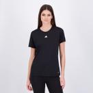 Camiseta Adidas Own the Run Basic Logo Feminina Preta Camiseta Adidas Own the Run Basic Logo Feminina Preta