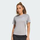 Camiseta Adidas Run Ess Tee Feminina Cinza