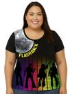 Camiseta Adulta Temática Flash Back Retrô Tamanho Plus Size
