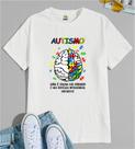 Camiseta Adulto Autismo é um Sistema Operacional Diferente Cérebro Est. 1.23 - Autista Zlprint
