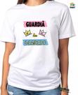 Camiseta Adulto GUARDIÃ do Segredo Est. Rosa Azul - Chá de Bebê Revelação Zlprint