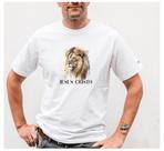 Camiseta Adulto Jesus Cristo Est. Leão de Judá Adam 6 - Religioso Zlprint