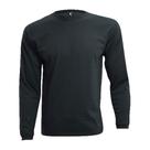 Camiseta Adulto M.Longa Cinza Chumbo em Algodão Penteado Fio 30.1 Premium