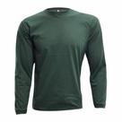 Camiseta Adulto M.Longa Verde Musgo em Algodão Penteado Fio 30.1 Premium