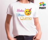 Camiseta Adulto Minha Ultima Quimio Est. Emotion - Quimioterapia Zlprint Camiseta Adulto Minha Ultima Quimio Est. Emotion - Quimioterapia Zlprint