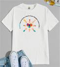 Camiseta Adulto O Autista tem o Sorriso dom de trazer felicidade Est. 1.7 - Autismo Zlprint Camiseta Adulto O Autista tem o Sorriso dom de trazer felicidade Est. 1.7 - Autismo Zlprint