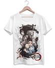 Camiseta Adulto ou Infantil Demon Slayer Tanjiro Nezuko Camiseta Adulto ou Infantil Demon Slayer Tanjiro Nezuko