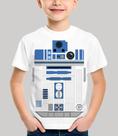Camiseta Adulto ou Infantil Star Wars R2d2 e Bb-8 Droides