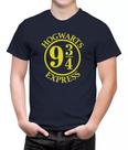 Camiseta Adulto Plataforma 9 3/4 Filme Harry Potter Camisa